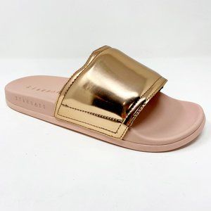 STNDRD Standard Los Angeles Monaco Rose Gold Womens Slide SandalsSTNDRD Standard